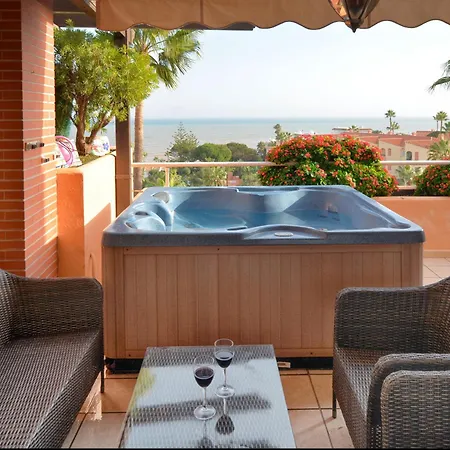 Malibu Mansions Sea View Siute Jacuzzi Malaga Mijas Fuengirola Spain * El Faro